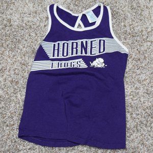 Girls TCU spirit tank top, Rivalry Threads, size 4-6